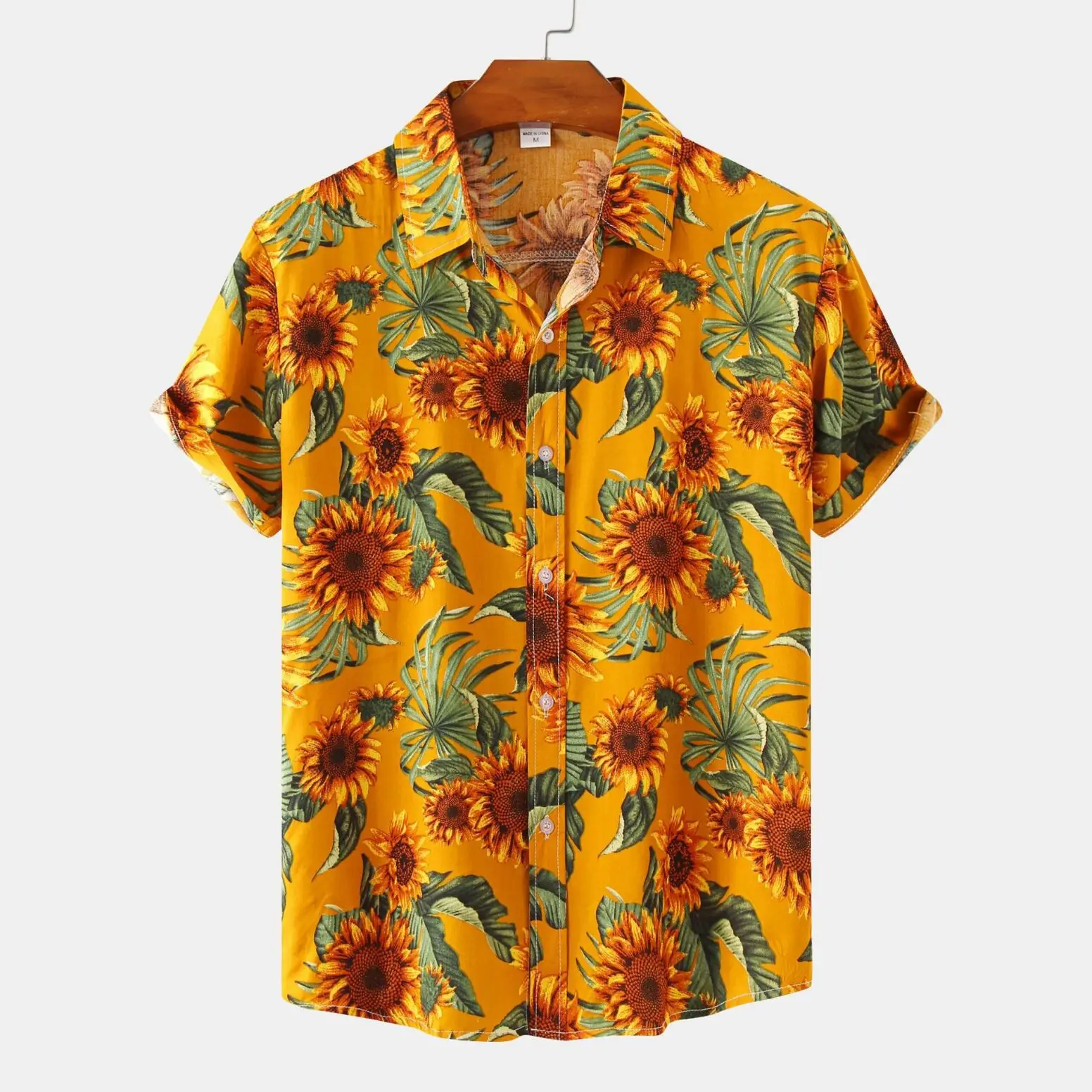 Retro Flower Casual Shirt