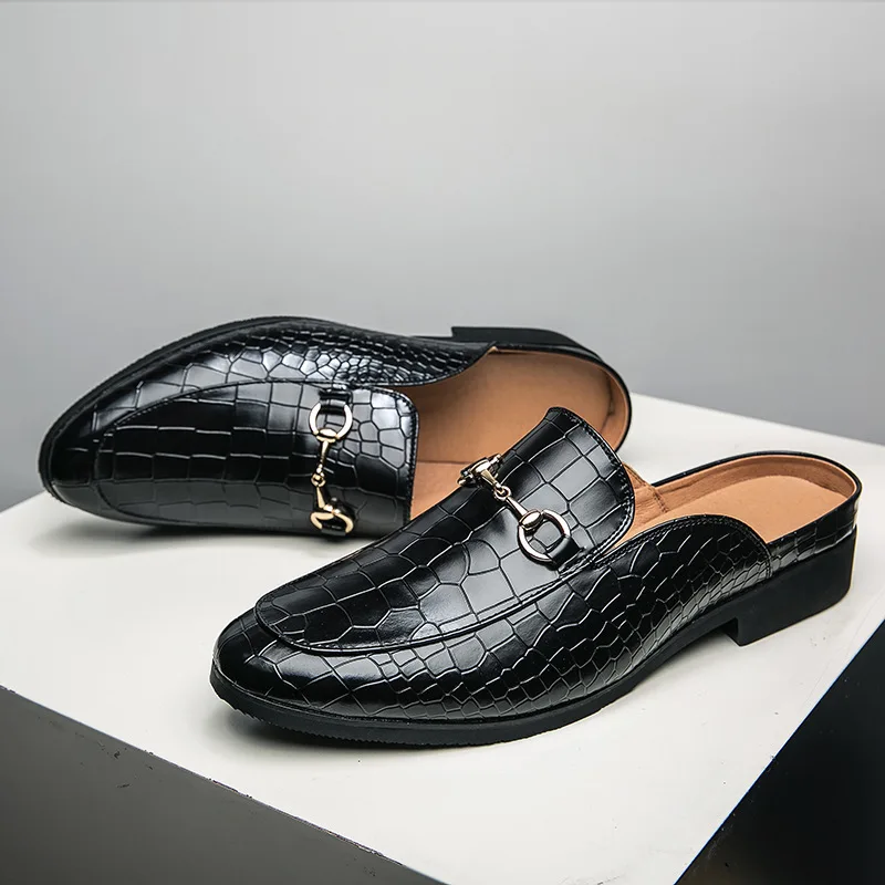 Elbert Genuine Leather Mules