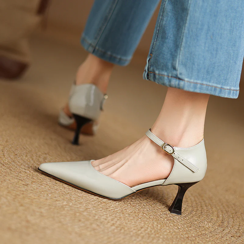 Sorlyn Genuine Leather Heels