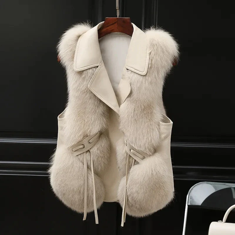 Lucia Fur Vest