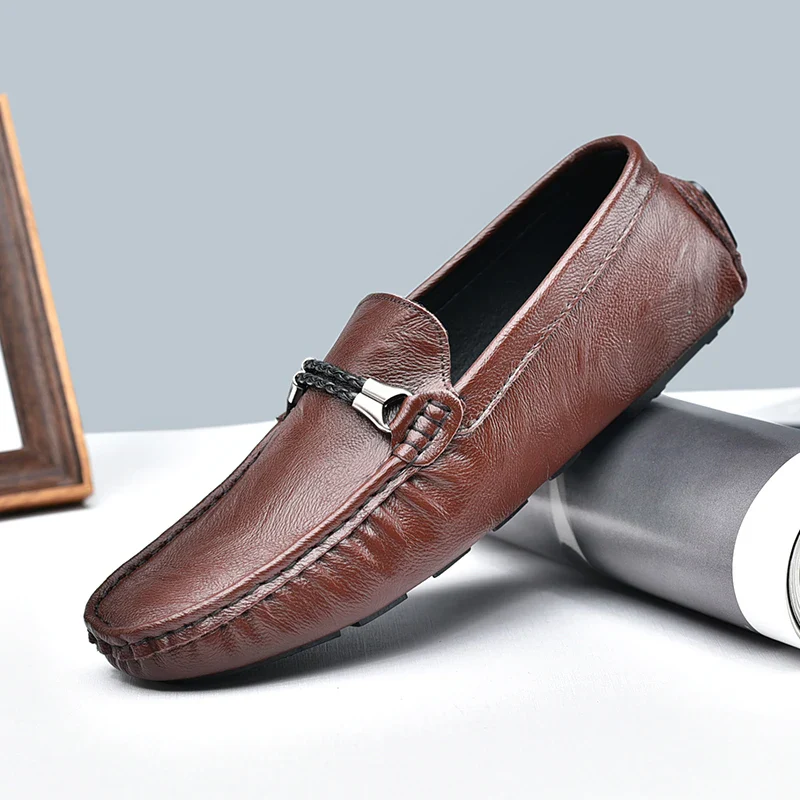 Kosmo Genuine Leather Loafers