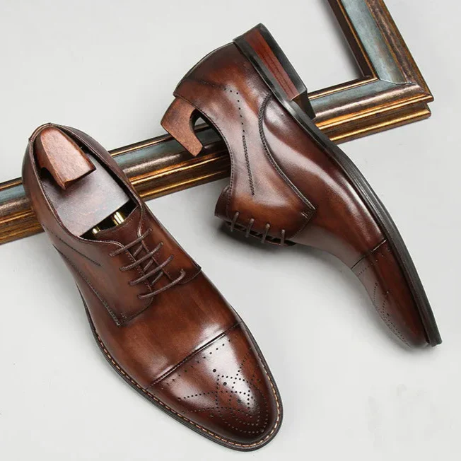 Darian Genuine Leather Oxfords
