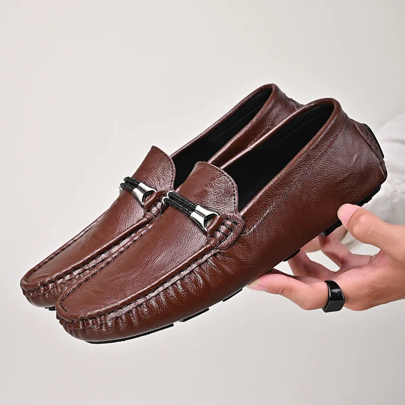 Kosmo Genuine Leather Loafers