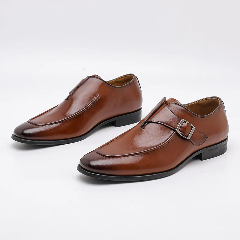 Vencor Single Monk Strap Loafers