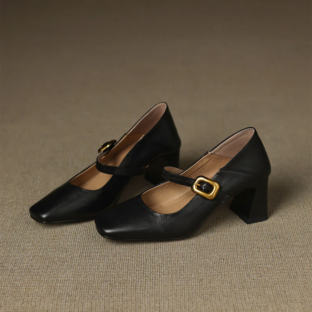 Kelis Genuine Leather Heels