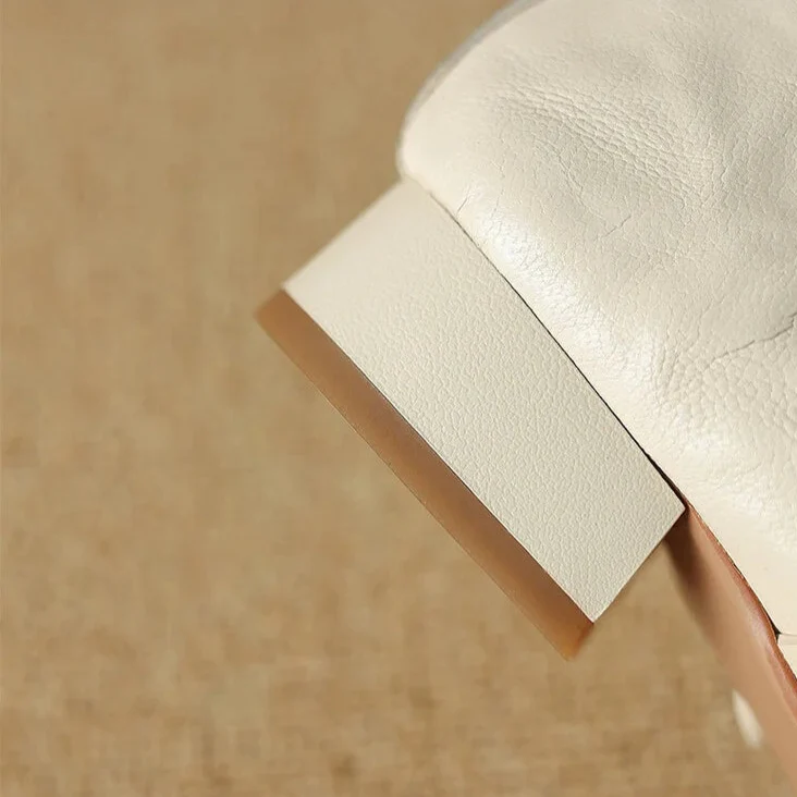 Bruna Genuine Leather Pumps