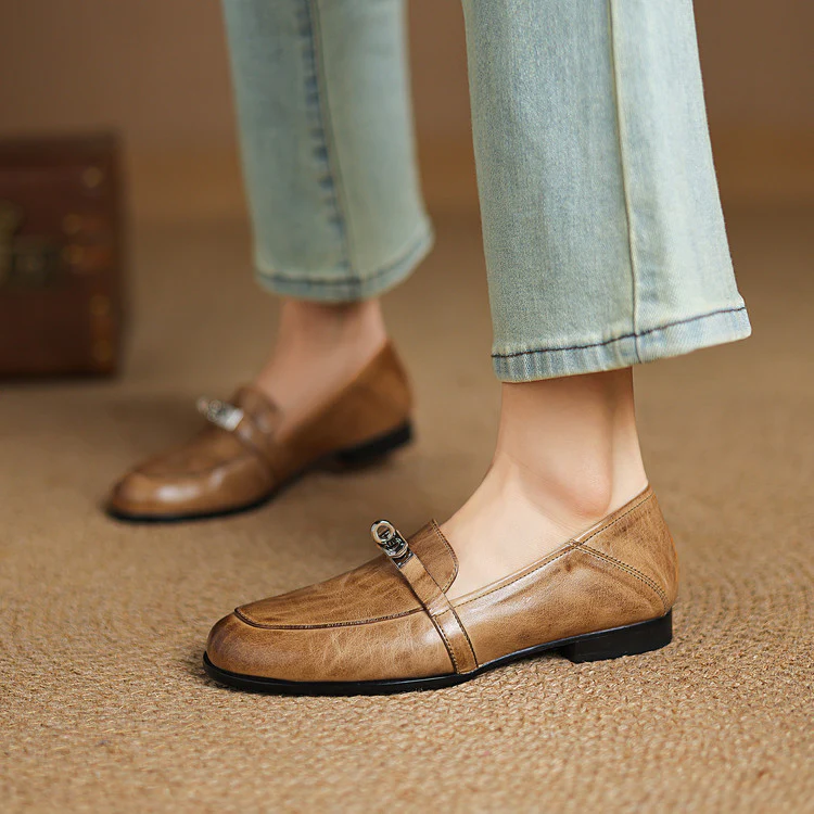 Olen Genuine Leather Shoes