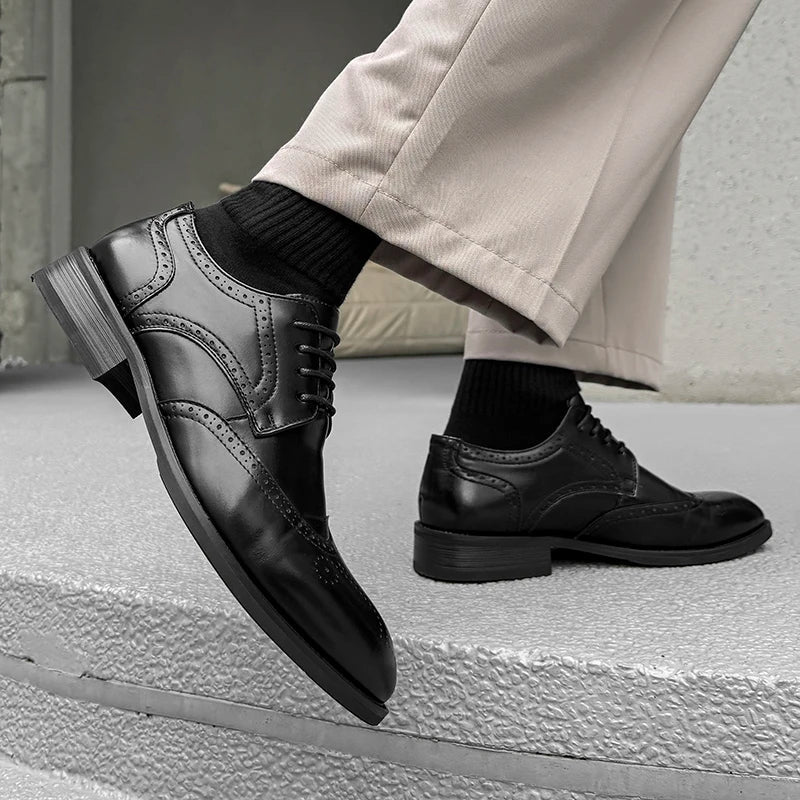 Pasera Genuine Leather Oxfords