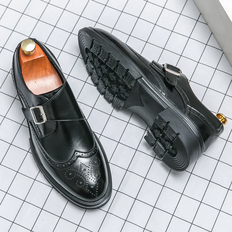 Sarto Buckle Dress Shoes