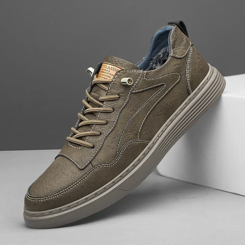 Ozgun Genuine Leather Sneakers