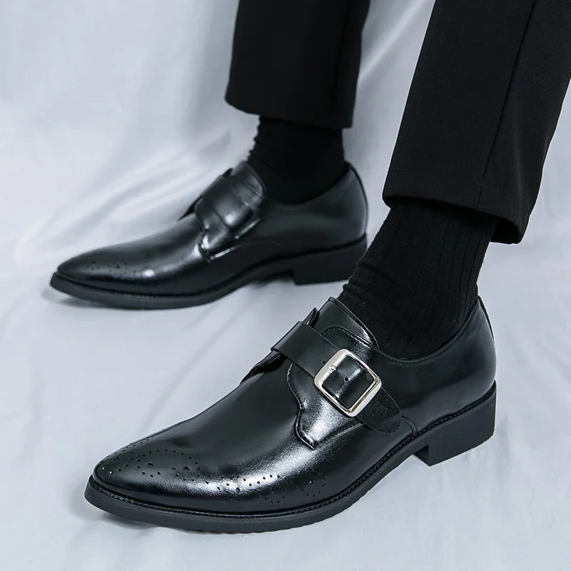 Bucklor Genuine Leather Shoes