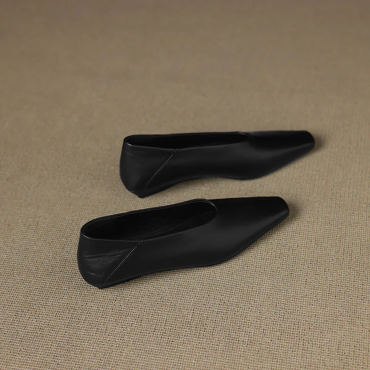 Emor Genuine Leather Flats