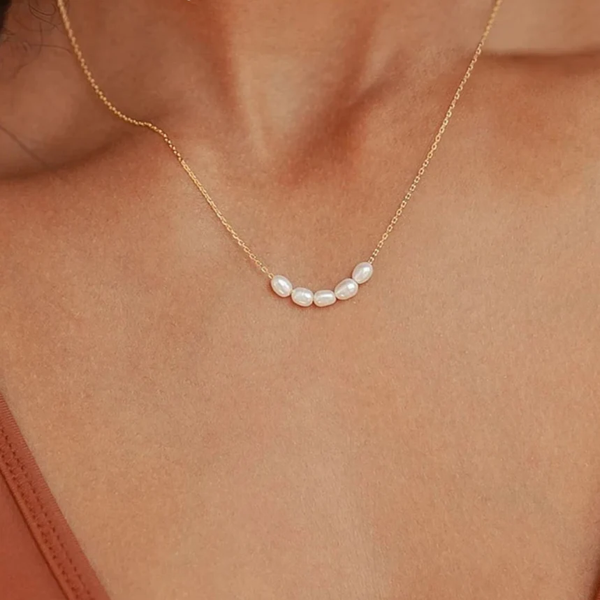 Aurea Pearl Necklace