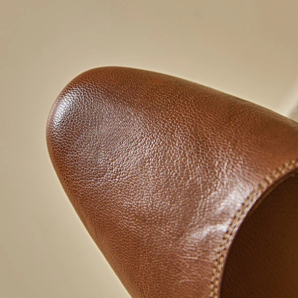 Minara Genuine Leather Pumps