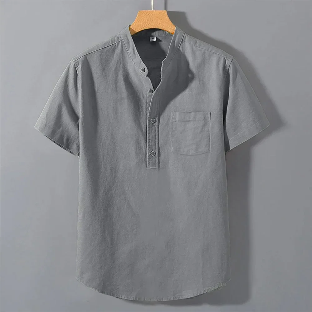 Vartos Cotton-Linen T-Shirt