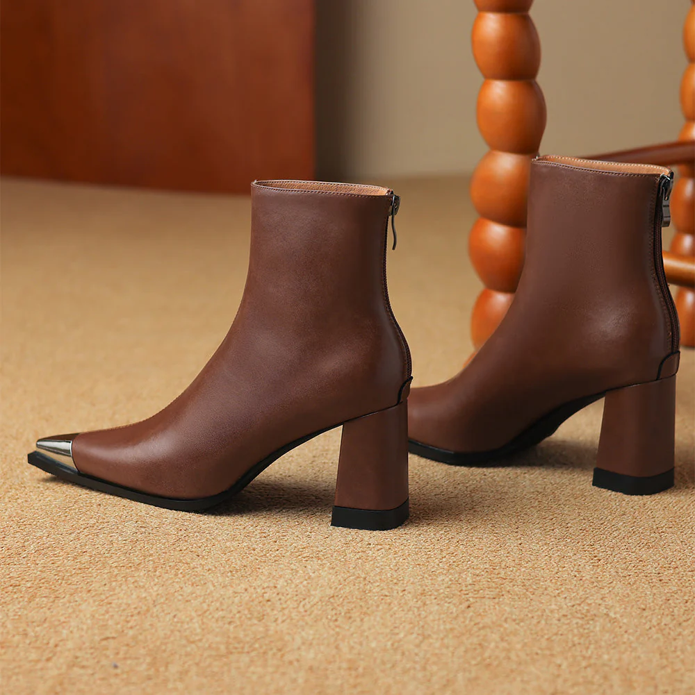 Elyth Genuine Leather Boots