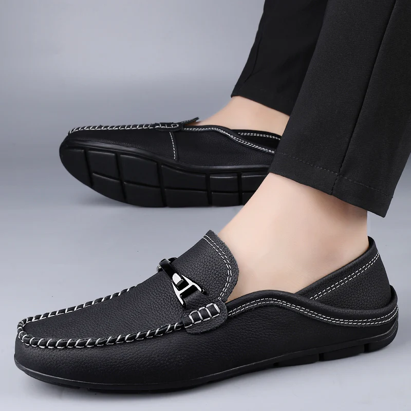 Melver Genuine Leather Loafers