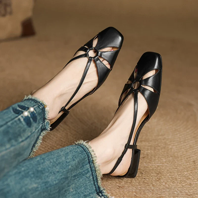 Elora Genuine Leather Sandals
