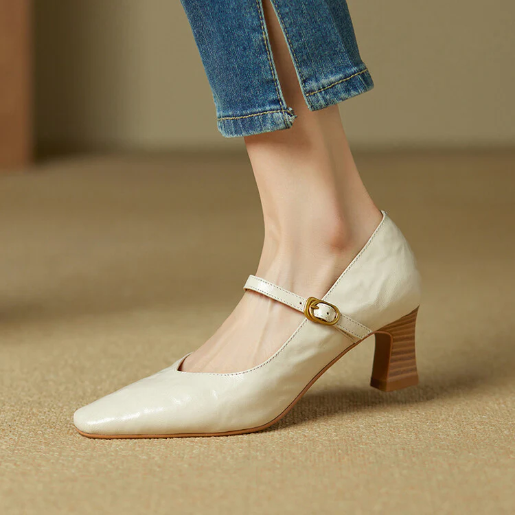 Estel Genuine Leather Heels