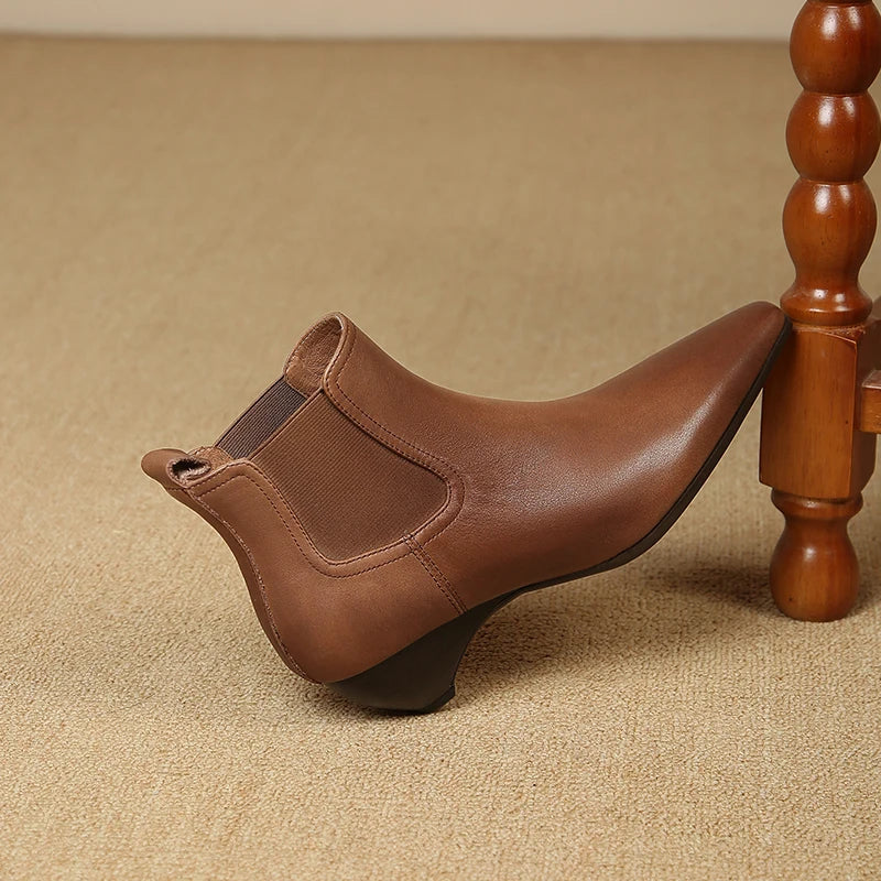 Laira Genuine Leather Boots