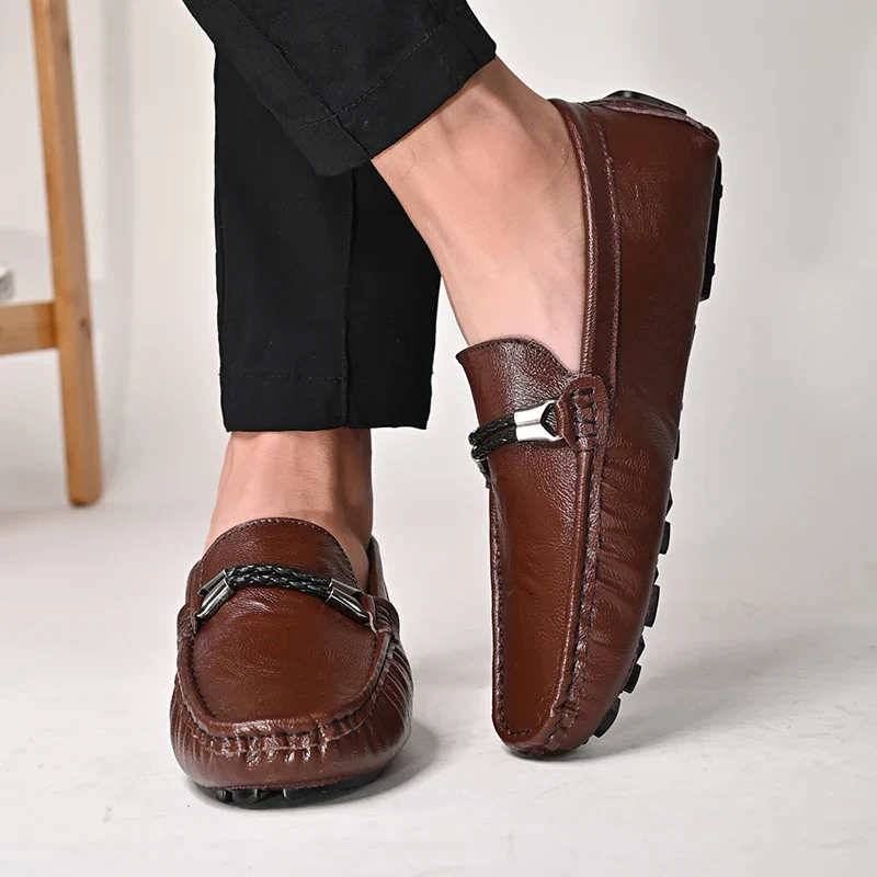Kosmo Genuine Leather Loafers
